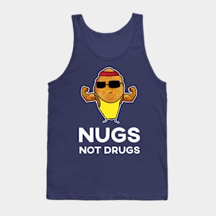 Nugs Not Drugs - Bodybuilder Chicken Nugget Tank Top